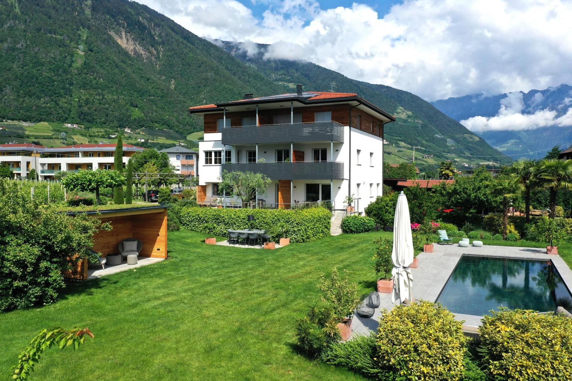 Haus Wiesenstein Lana Luaran gambar